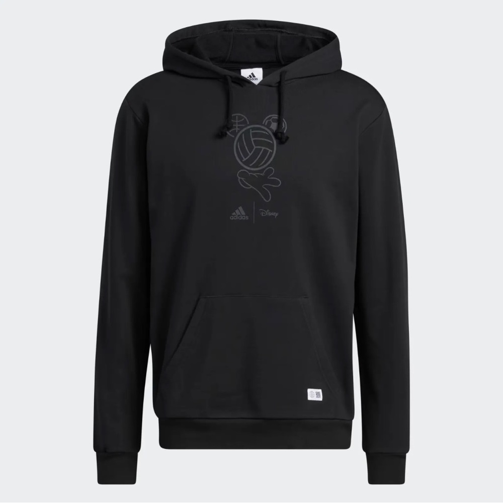 Adidas-Disney Sport HD Hoodie- Black- MEN XL- NWT